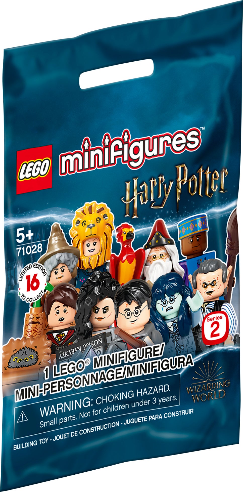 LEGO 71028 MINIFIGURES HARRY POTTER Serie 2 box intero